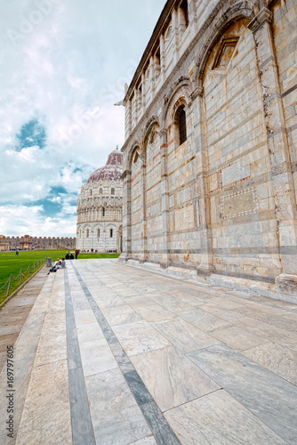 Cathedral in Square of Miracles, super wide angle