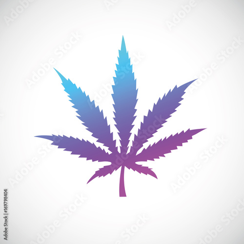 cannabis blatt