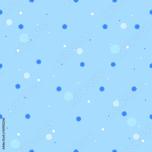 Wallpaper Mural  Seamless winter pattern Torontodigital.ca