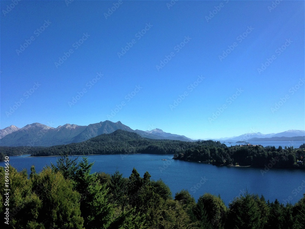 Lake in Bariloche, Argentina Lake in Bariloche, Argentina