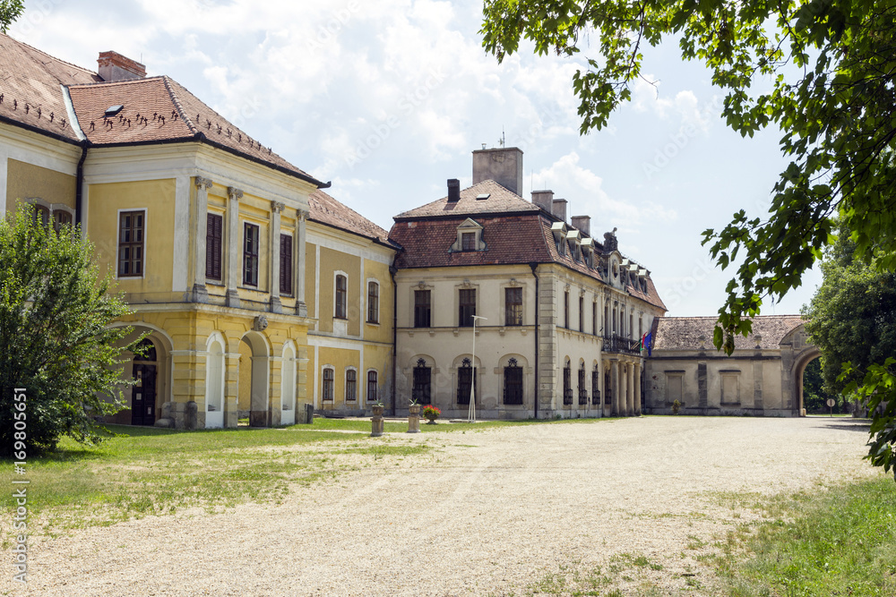 Abandoned palace in Hungary