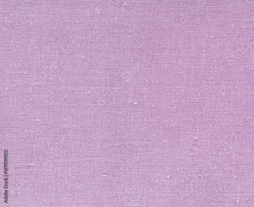 Violet colored natural textile texture.