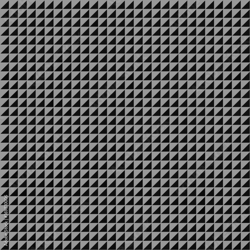 set black and white squares. abstract triangles. monochrome grunge texture. halftone effect. vector illustration