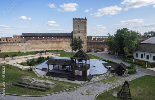 View of Lubart Castle photo