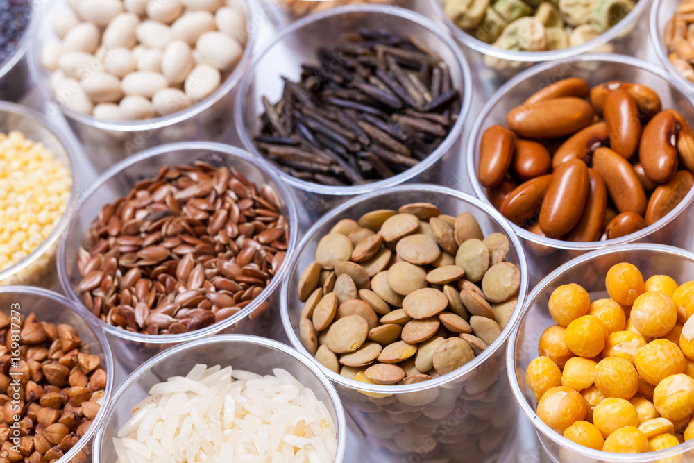 Collection of agricultural seeds Collection of agricultural seeds