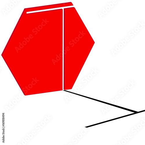 Anschnitt T Schatten