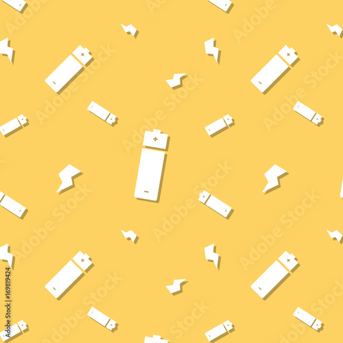 Seamless Battery Power And Lightning Pattern