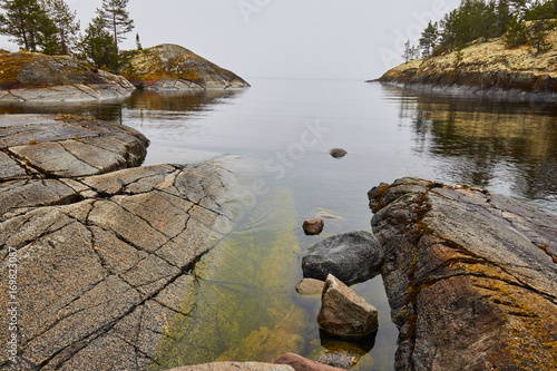 A trip through Lake Ladoga in May photo