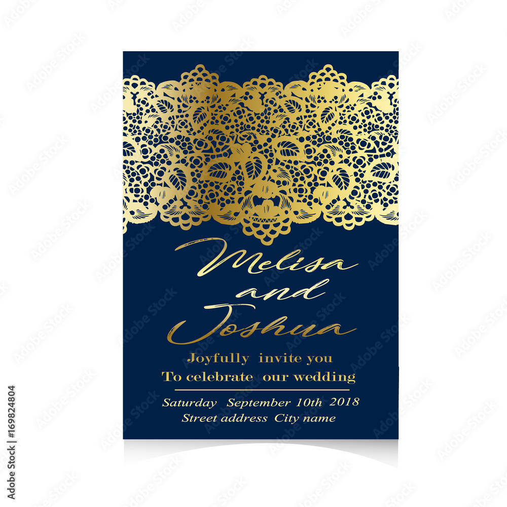 Templates of invitation lace cards for wedding Templates of invitation lace cards for wedding