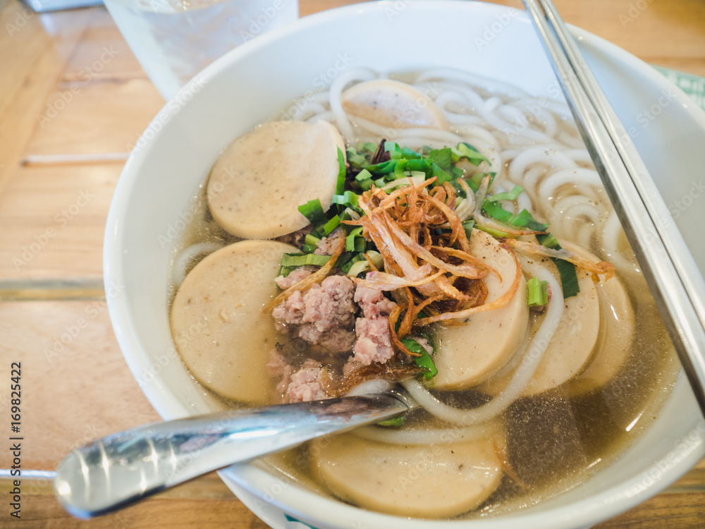 One of the healthiest foods. 'Pho', Vietnamese noodle.