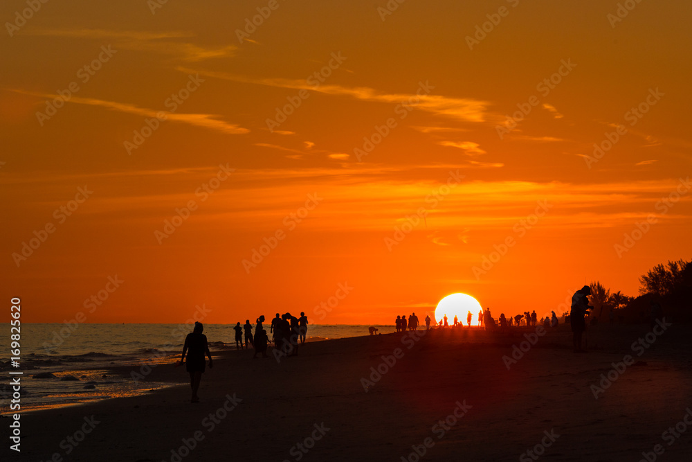 Naklejka premium Anna Maria Sunset