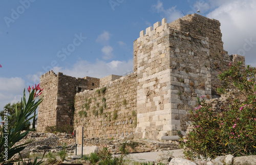 Libanon  Kreuzritterburg in Byblos  Unesco Weltkulturerbe