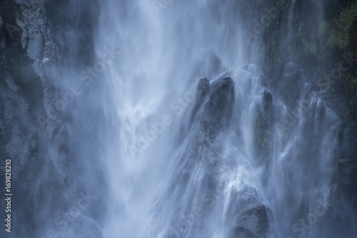Bowen Falls, nice waterfall at milford sound