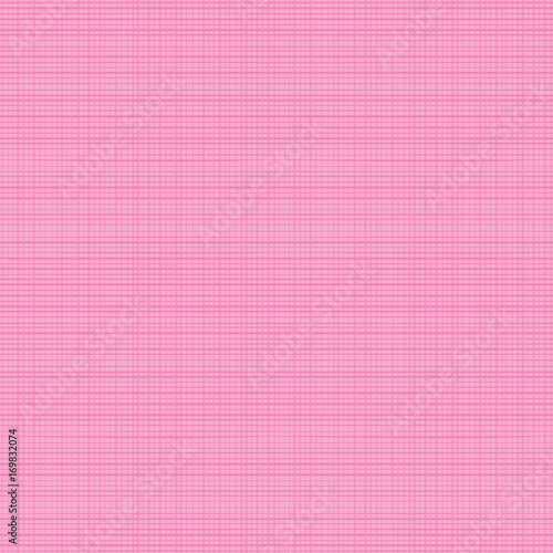 Seamless (you see 4 tiles) pink fabric texture. Suitable for Easter, spring, wedding, valentine designs. Flat colors used, horizontal and vertical threads are accurately matched on their ends.
