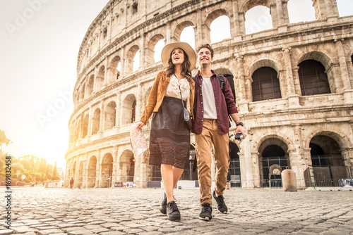 Photo Couple at Colosseum, Rome