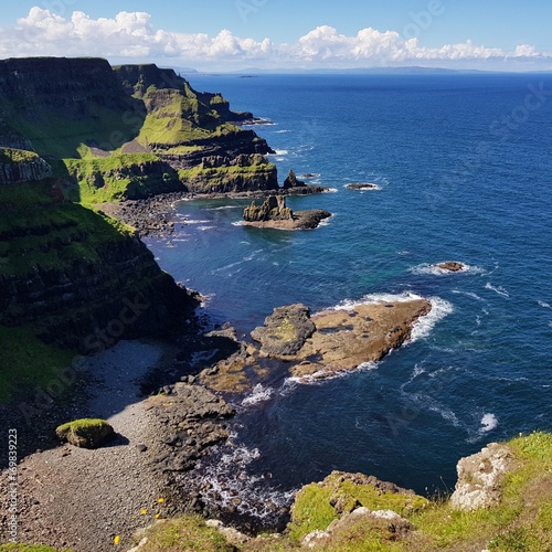 Klippen an der Causeway Küste