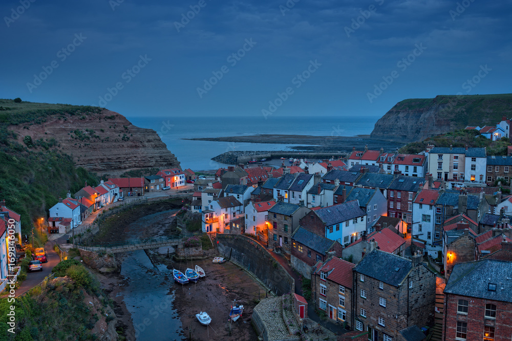 Staithes at Night