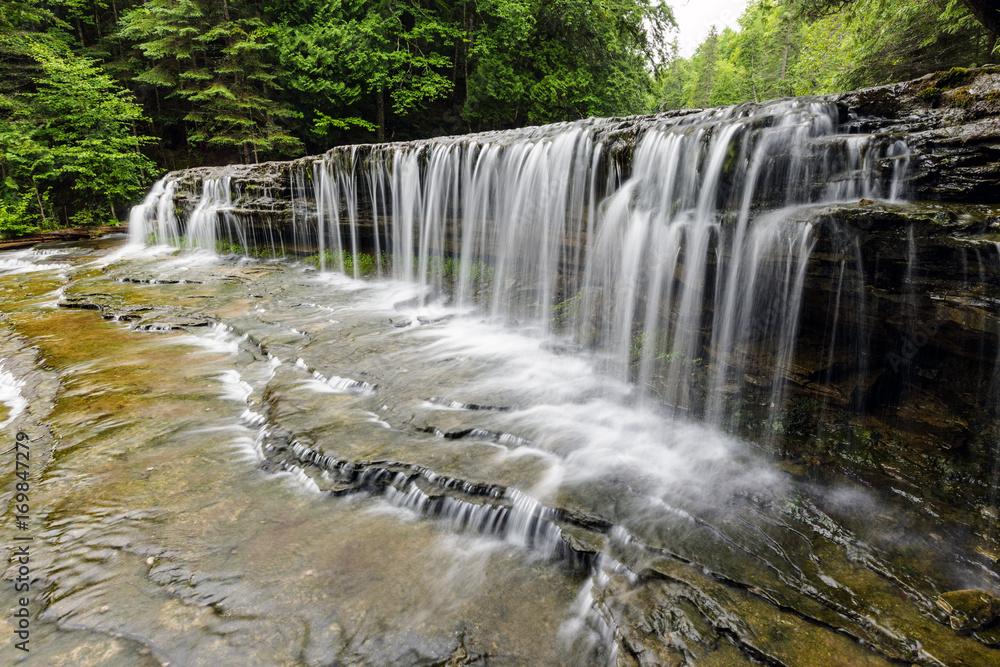 Au Train Falls in the Upper Peninsula of Michigan Au Train Falls in the Upper Peninsula of Michigan