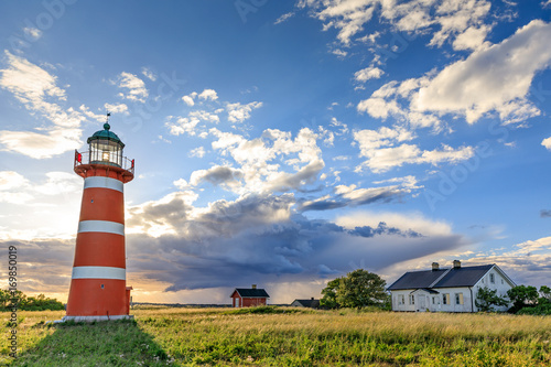 Fotografie Närsholm Lighthouse, Gotland, Sweden