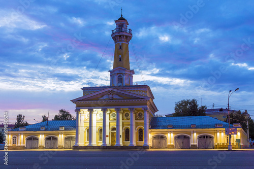 Fire tower in Kostroma, Russia