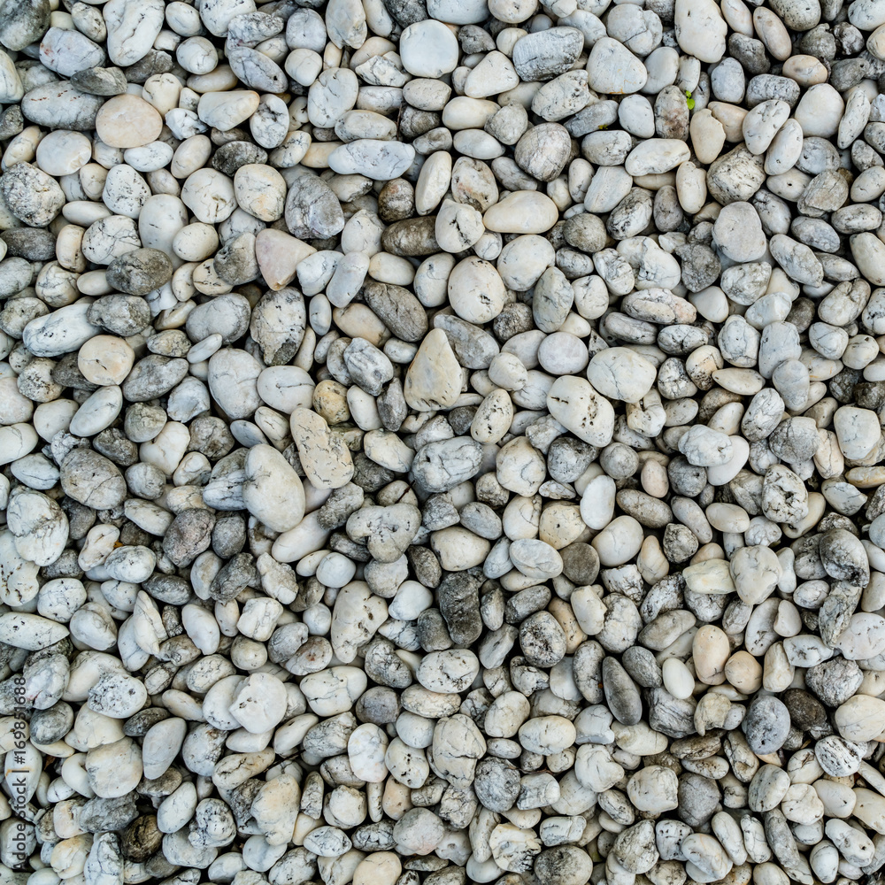 White gravel texture White gravel texture