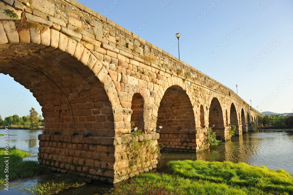 Puente romano de Mérida, patrimonio de la Humanidad por la Unesco, España