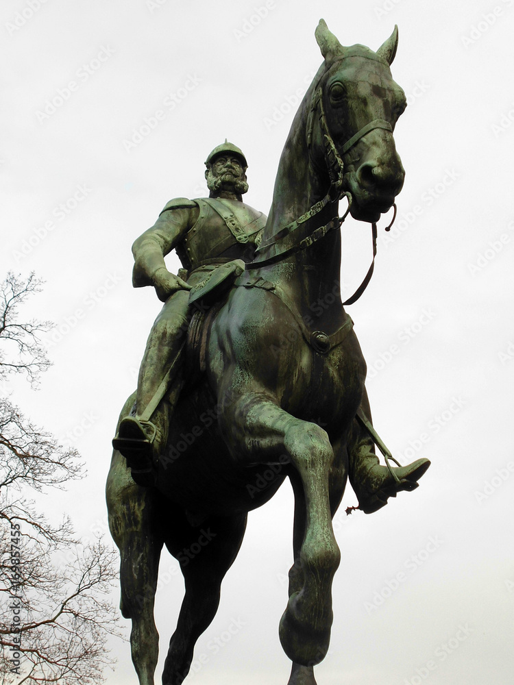 Fototapeta premium Lübeck, Statue