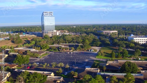 Uptown Altamonte Springs Suburban City In Seminole County Florida Aerial, Lofts at Uptown Altamonte, Cranes Roost Park, Cafe Murano, Emerson Plaza, Super Channel, Embassy Suites by Hilton Orlando Nort photo