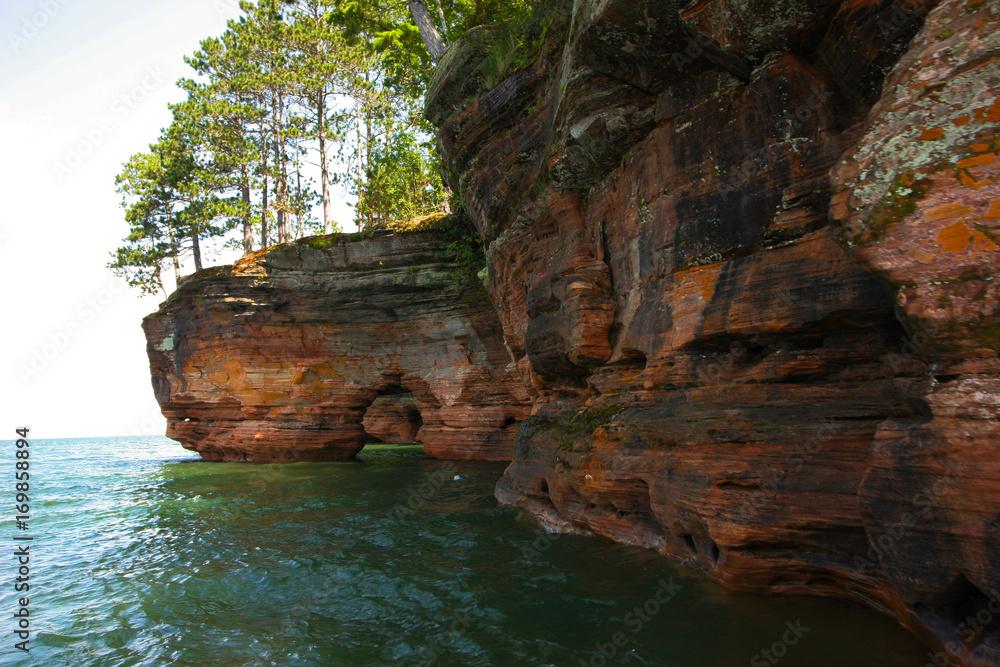 Naklejka premium Lake Superior