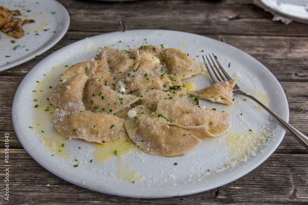 Schlutzkrapfen Tyrolean ravioli