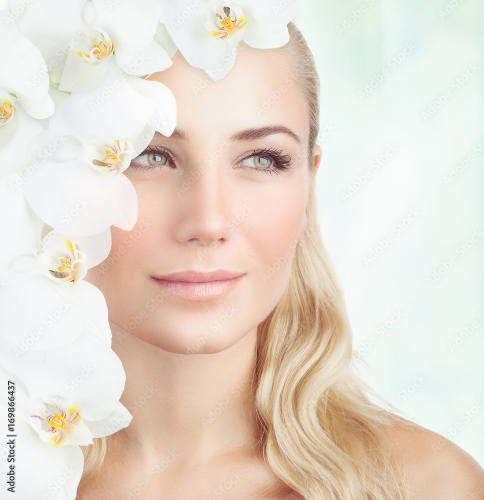 Beautiful woman at spa Beautiful woman at spa