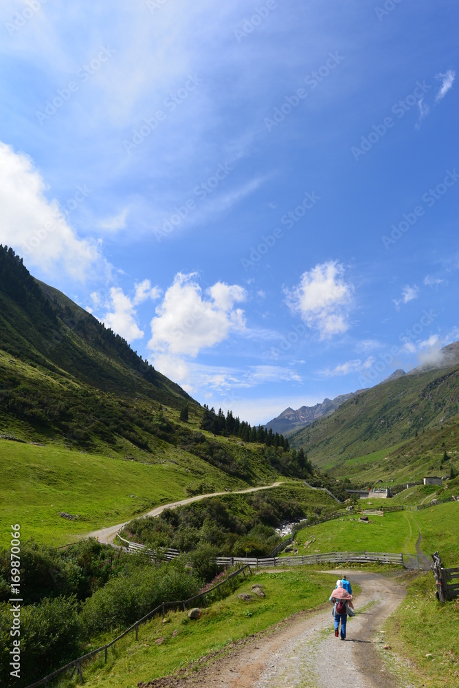 Taschachbach im Taschachtal - Pitztal 
Ötztaler Alpen- Tirol