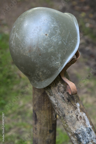 American World War Two Helmet photo