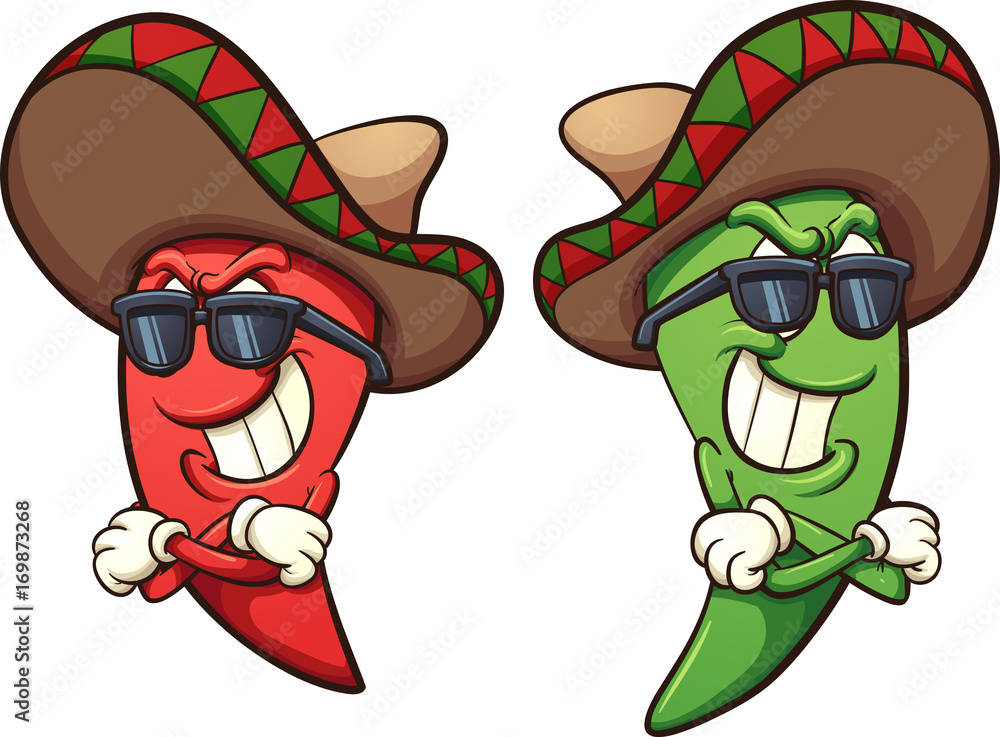 Obraz premium chili_peppers