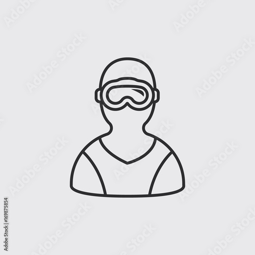 free diver icon
