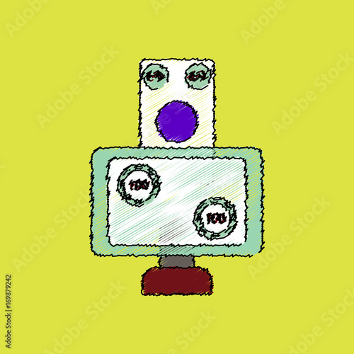 flat shading style icon money equal chips online