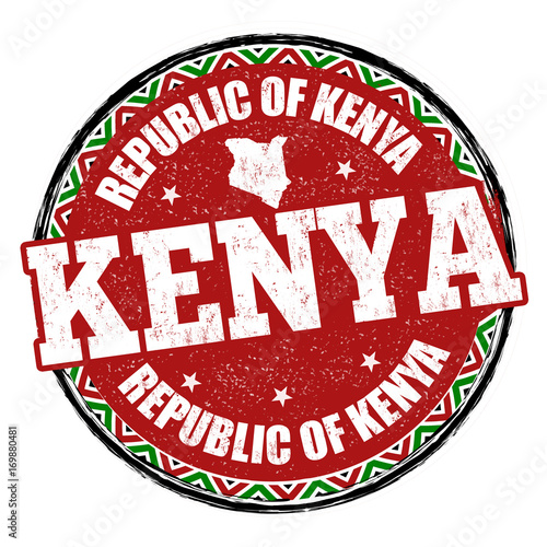 Kenya sign or stamp