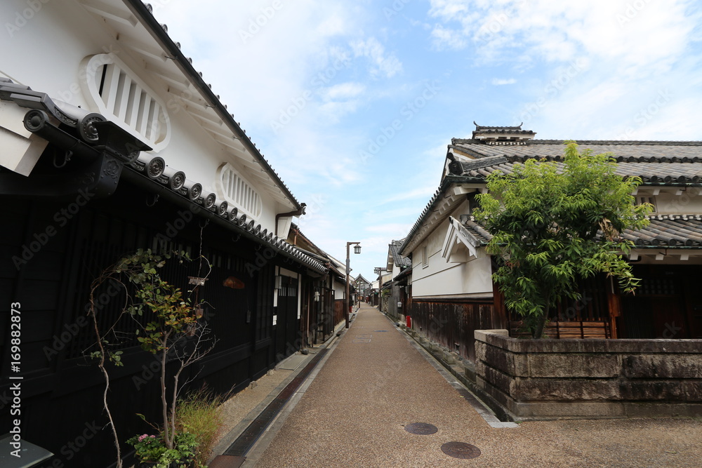 橿原市　今井町の町並み