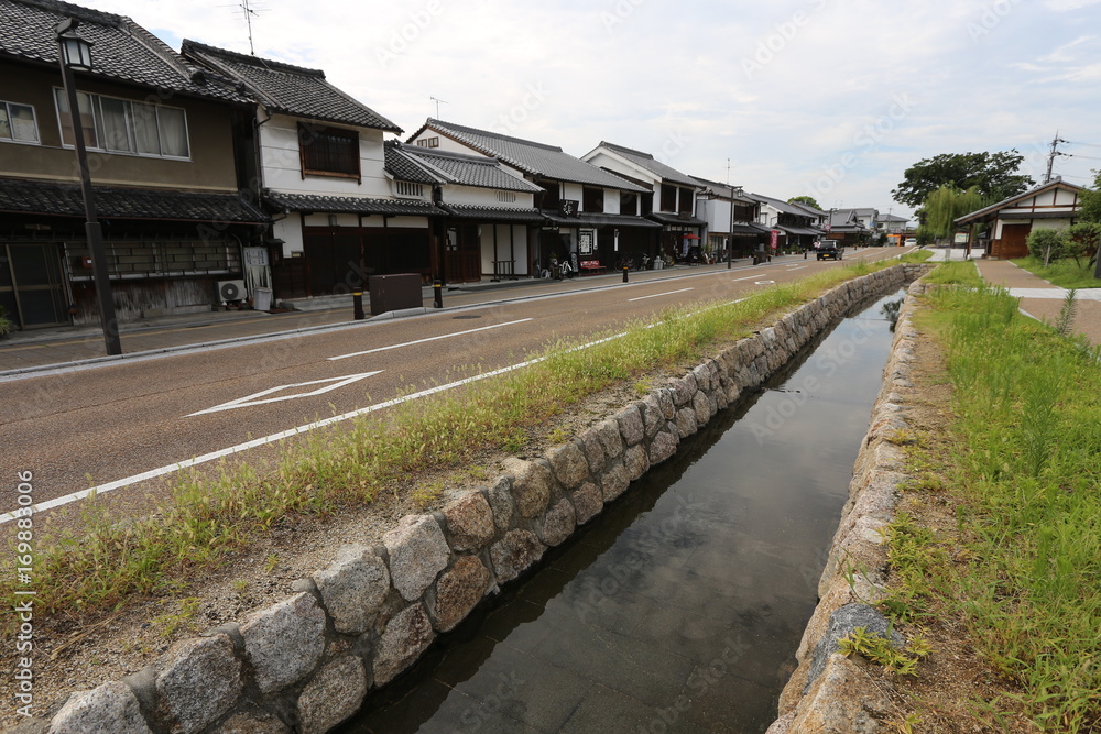 橿原市　今井町の街並み