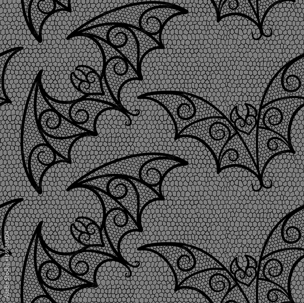 Bat Lace Pattern