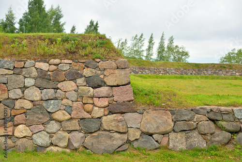 Fortress wall in Lappeenranta.