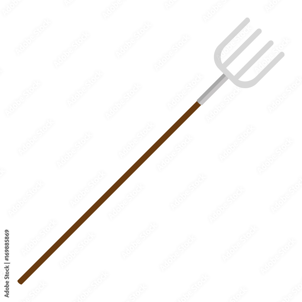 garden rake isolated icon vector illustration design garden rake isolated icon vector illustration design