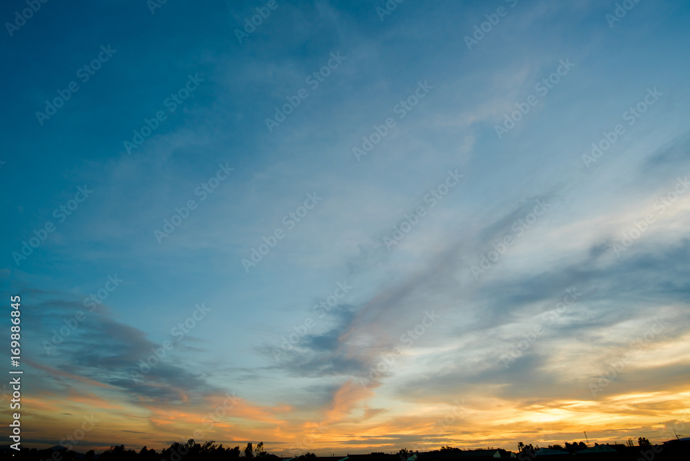 sky sunset background,clouds with background. sky sunset background,clouds with background.