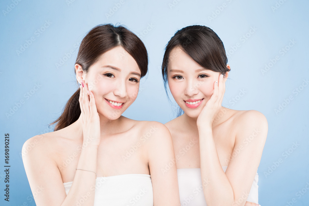 two beauty woman two beauty woman