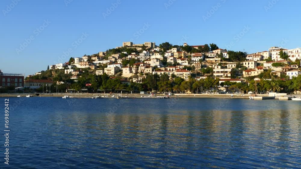 The town Paralio Astros in Greece The town Paralio Astros in Greece