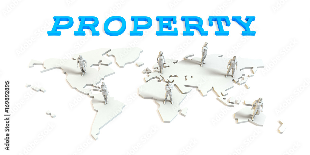 Obraz premium Property Global Business