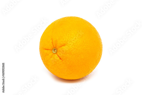 Orange isolated on the white background