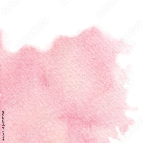 Vector hand painted pink texture isolated on the white background. Usable for greeting cards, wedding invitations and more.
