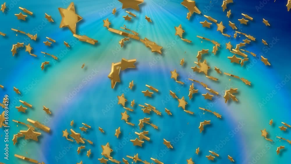 golden stars abstract motion background golden stars abstract motion background
