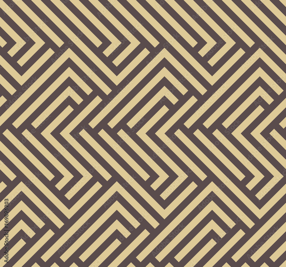 Seamless brown and golden background for your designs. Modern ornament. Geometric abstract pattern Seamless brown and golden background for your designs. Modern ornament. Geometric abstract pattern